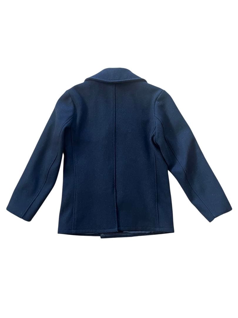 ▪️us製SCHOTTショット740Nピーコート40 黒ブラック