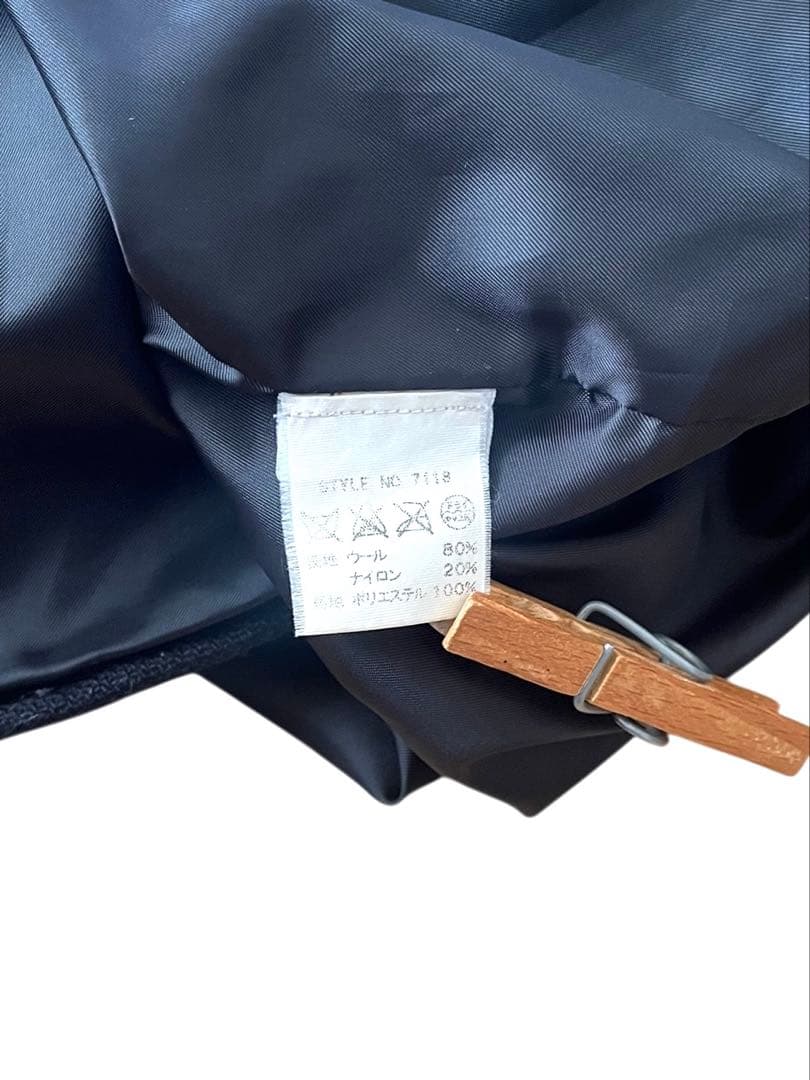 ▪️us製SCHOTTショット740Nピーコート40 黒ブラック