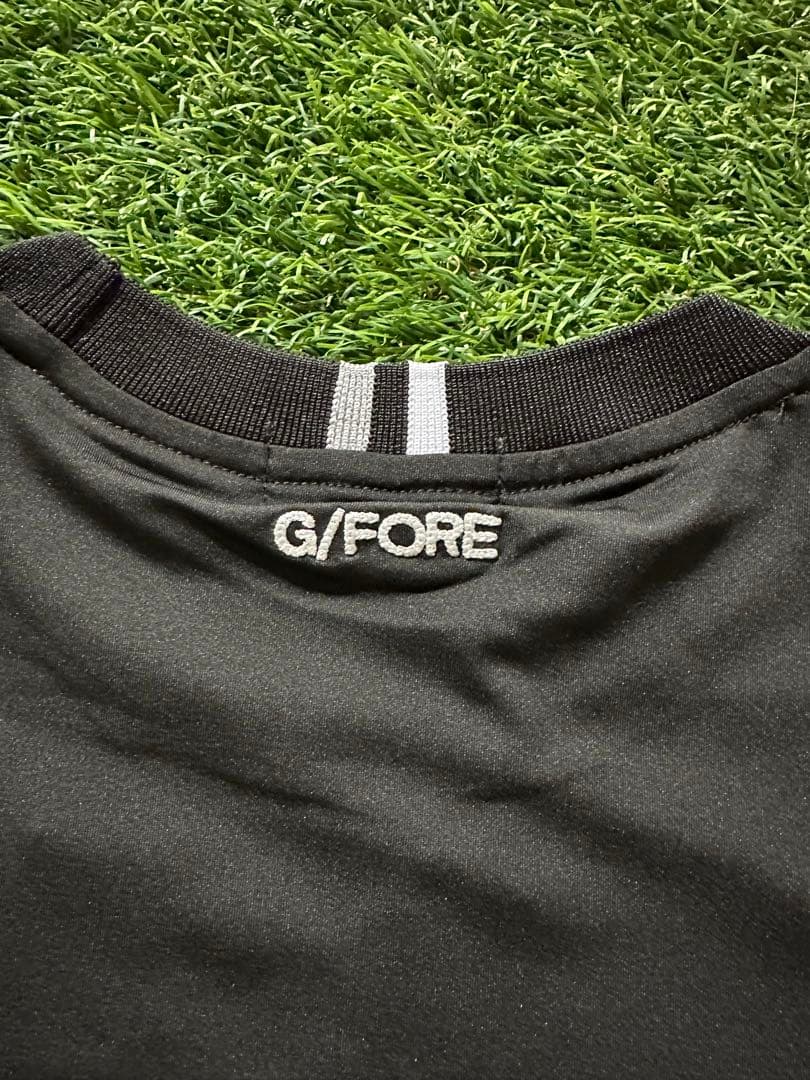 新入荷G/FORE韓国ジーフォア レディース薄手インナーsizeLブラック