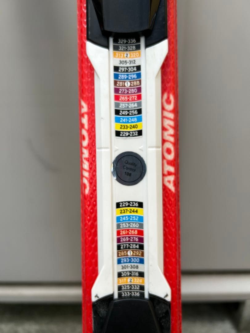 ジュニア　アトミック　スキー板　140cm 板 ビンディング セット