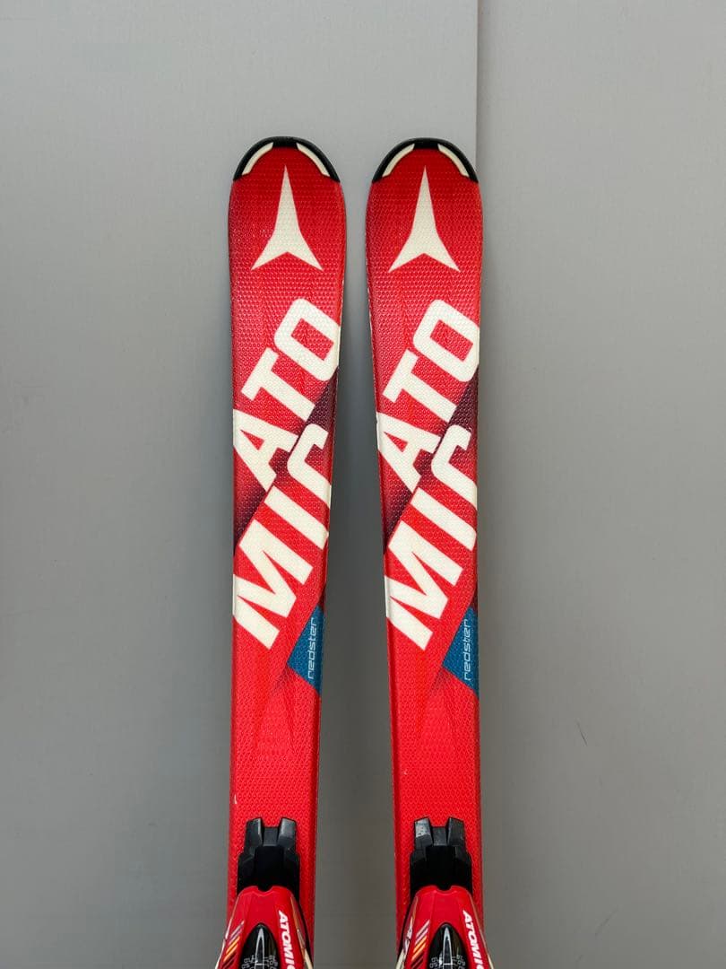 ジュニア　アトミック　スキー板　140cm 板 ビンディング セット