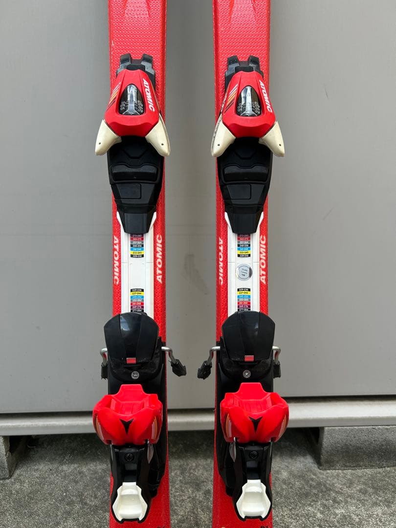 ジュニア　アトミック　スキー板　140cm 板 ビンディング セット