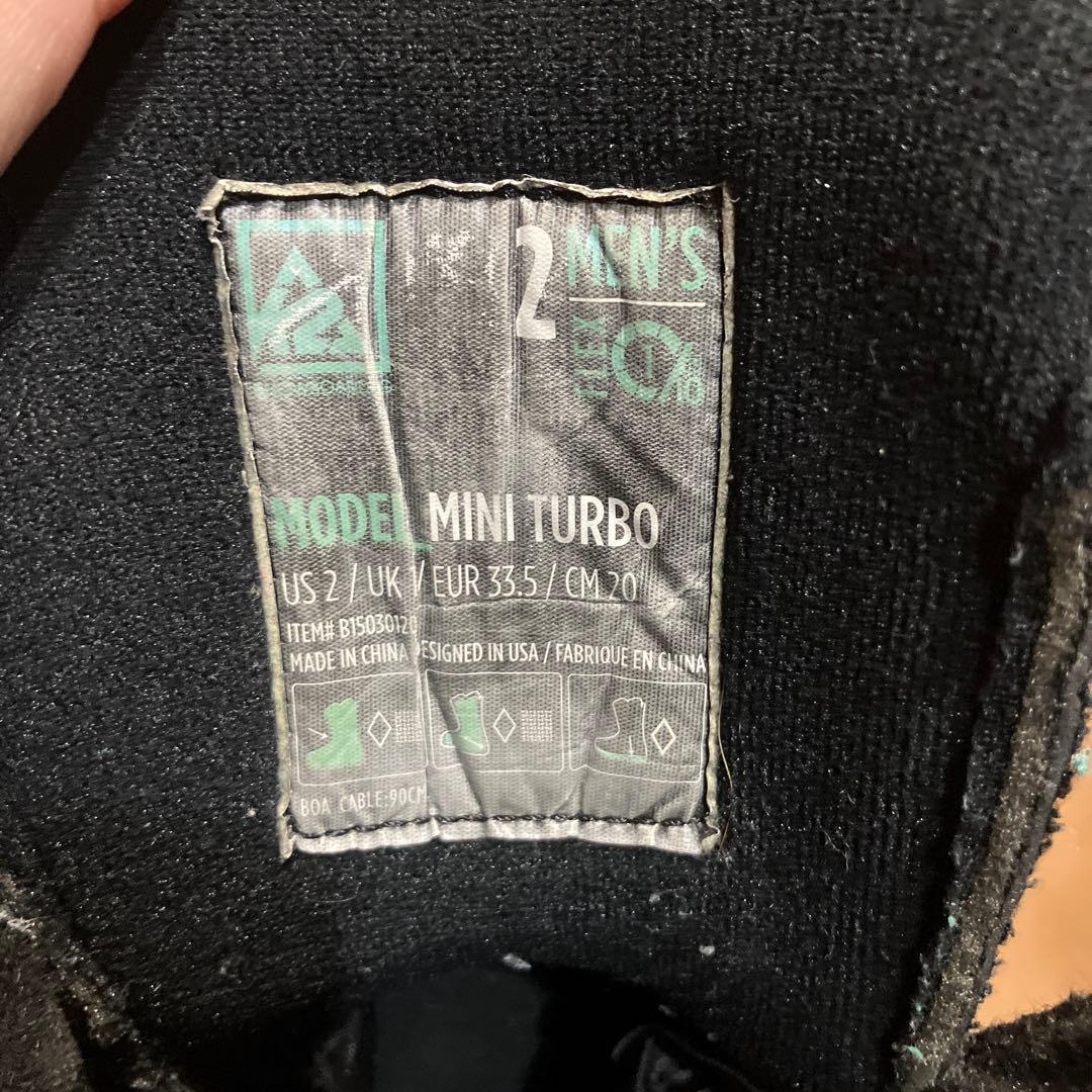 ALLIAN DREAMS 105cm K2 ミニターボ20㎝ 3点セットキッズ