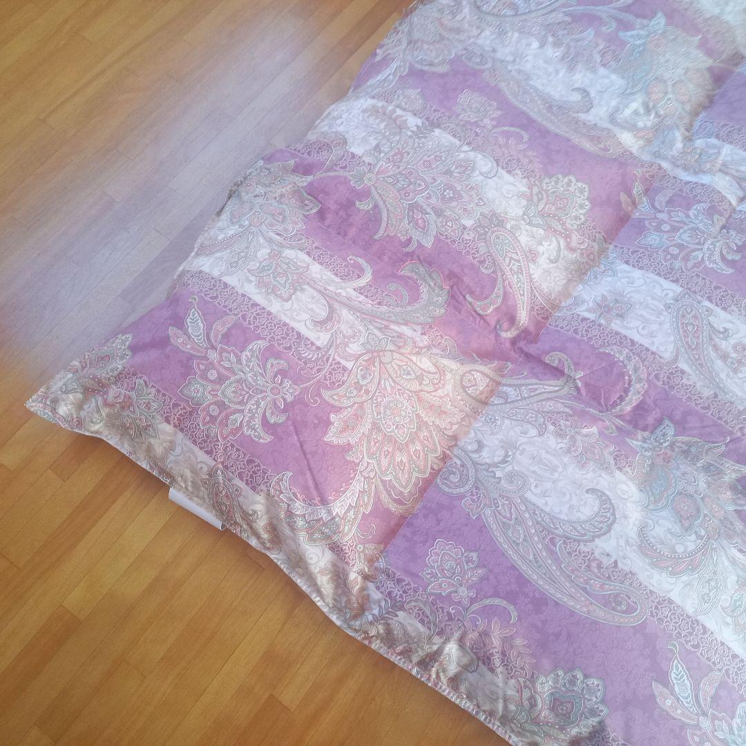 羽毛布団 増量 SDGS リフレッシュ羽毛 高密度生地 清潔 安心 日本製A⑥