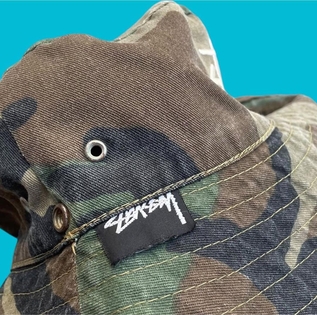 hadel　レア！80's STUSSY 迷彩 バケットハット