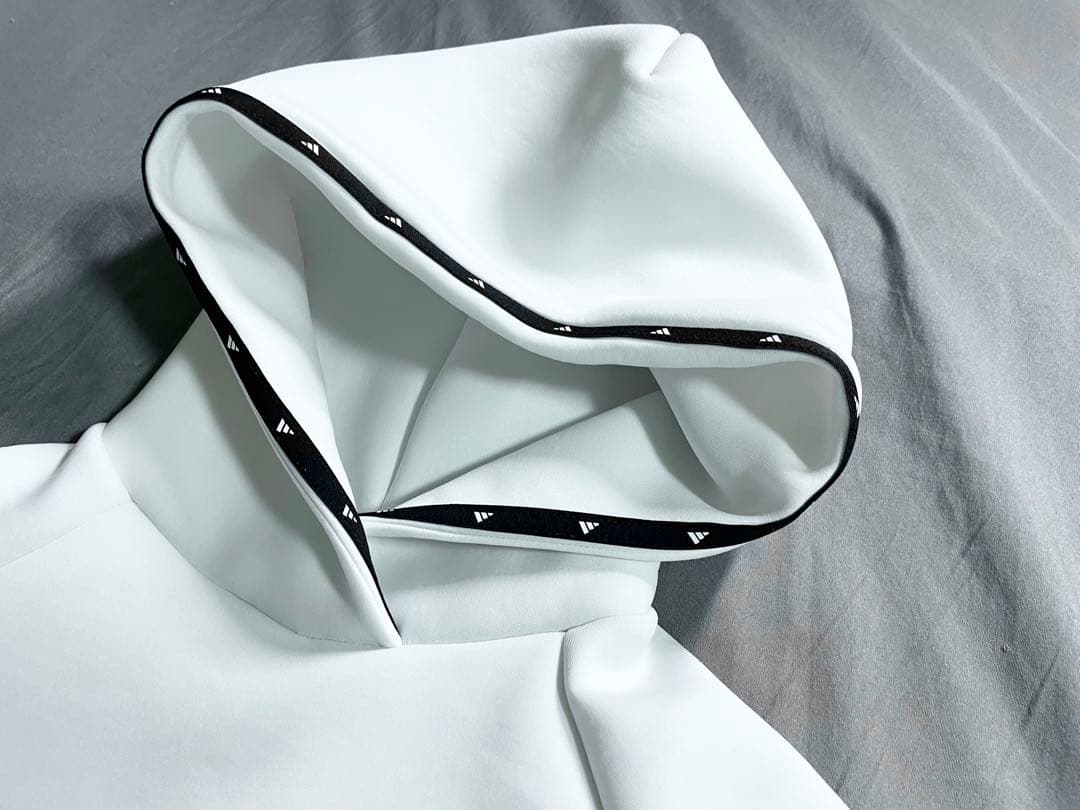 アディダス ダンボールニット ホワイト セットアップ XS