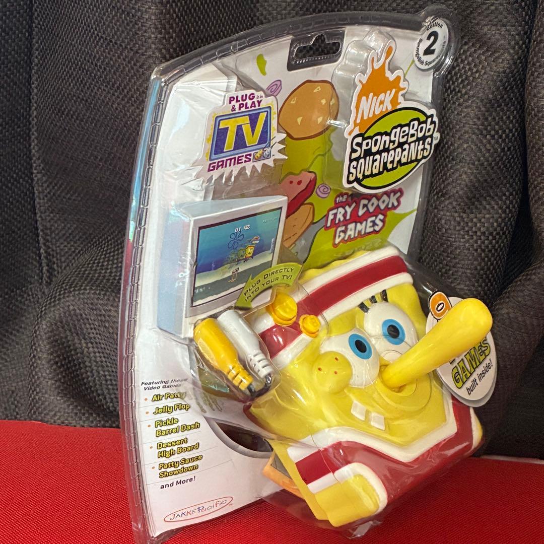 未開封 スポンジボブ フライクックゲームズ 2006 レトロゲーム