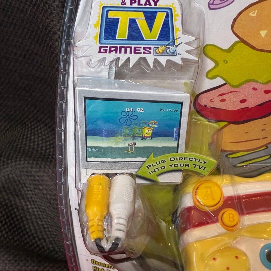 未開封 スポンジボブ フライクックゲームズ 2006 レトロゲーム