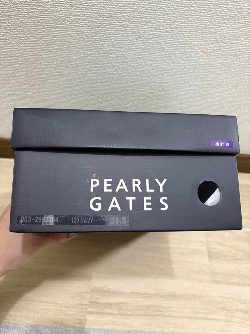 【メンズゴルフシューズ】PEARLY GATES 24.5cm