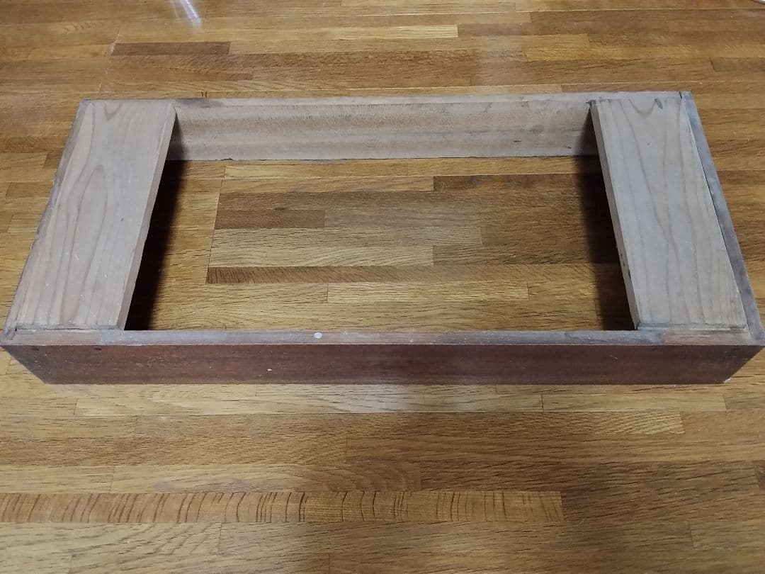 アンティーク レトロ 木製ガラス扉キャビネット 引き出し付き 本棚 食器棚