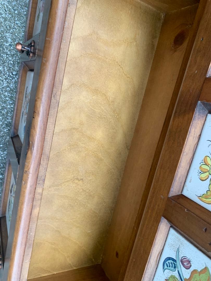 アクタス　タイル　チェスト　木製　バレンシア　スペイン家具