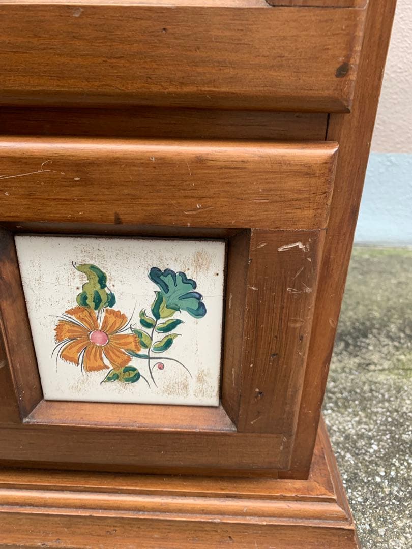 アクタス　タイル　チェスト　木製　バレンシア　スペイン家具