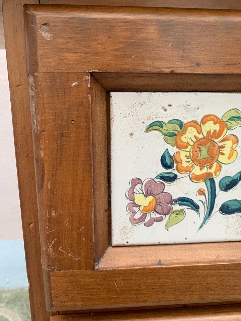 アクタス　タイル　チェスト　木製　バレンシア　スペイン家具