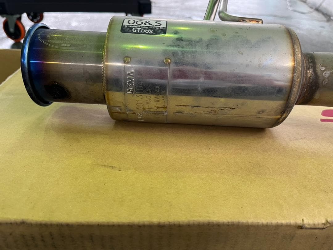 ワゴンR FX MH34S 柿本改マフラー サイレンサー付き