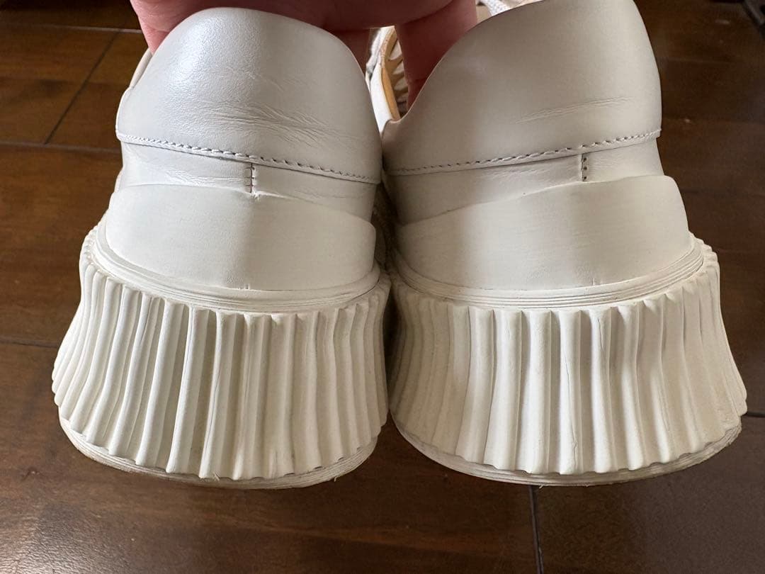 JIL SANDER プラットフォーム レザースニーカー 35