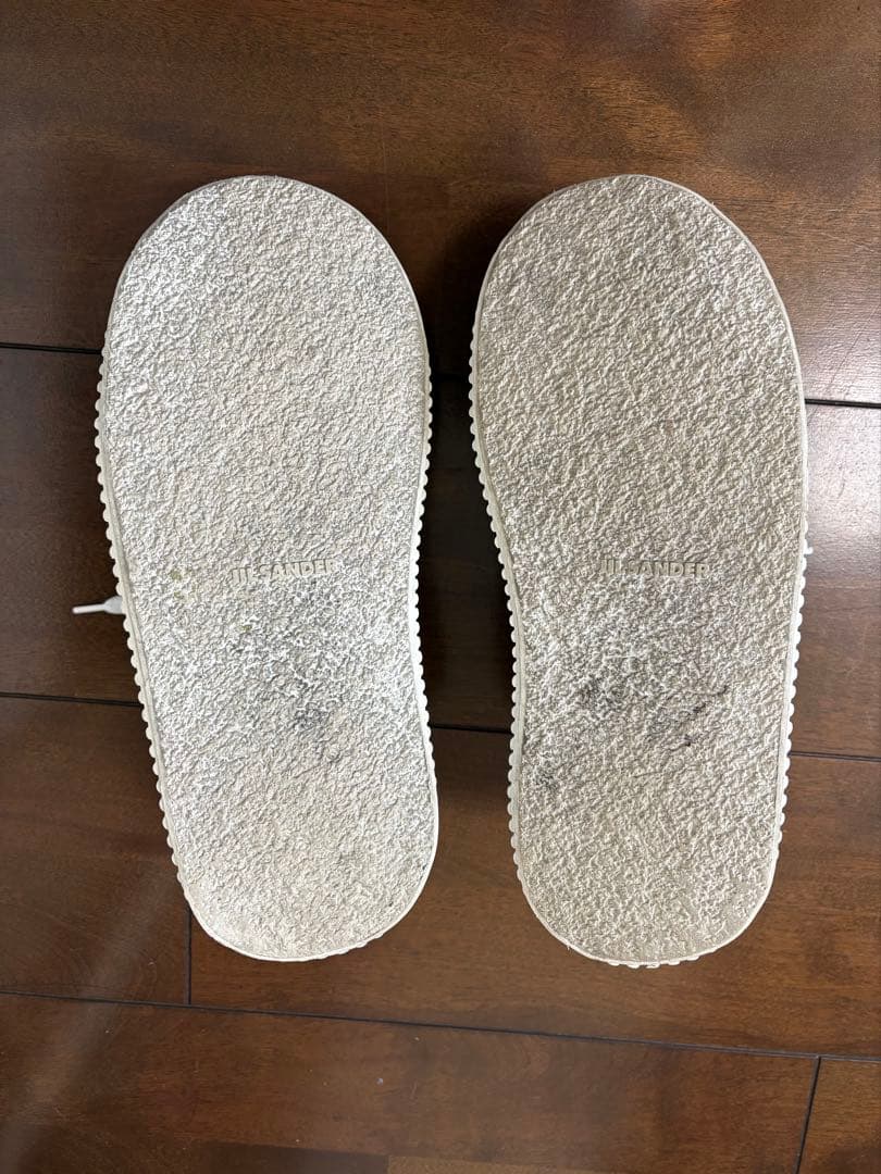 JIL SANDER プラットフォーム レザースニーカー 35