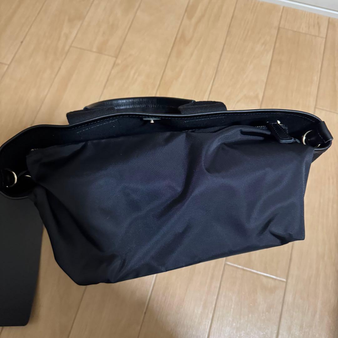 【新品未使用】TOPKAPI スコッチグレイン ネオレザートート M ブラック