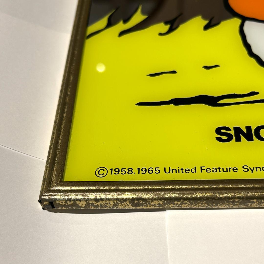 ゆ*う様 スヌーピー　&　ウッドストック 壁掛け鏡 パブミラー