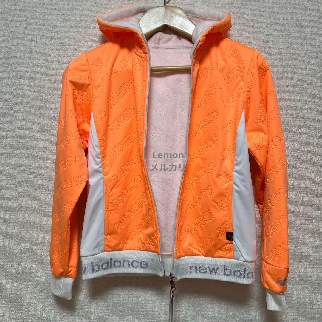 ニューバランスゴルフ 防風保温ストレッチ キルト/裏フリース　セットアップM新品