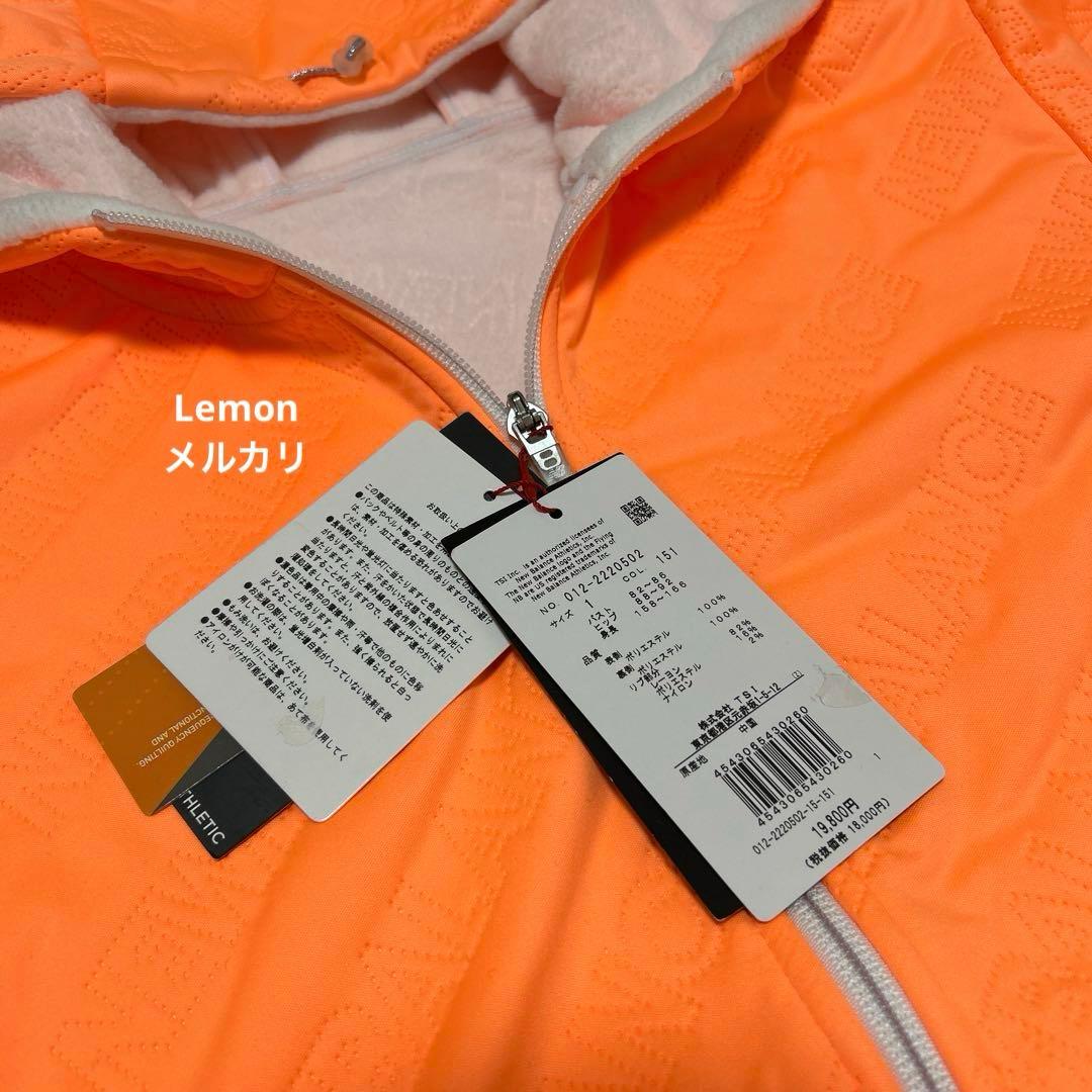 ニューバランスゴルフ 防風保温ストレッチ キルト/裏フリース　セットアップM新品