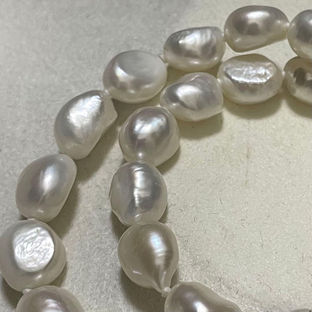 ノリコ【超大珠✨本真珠】 ネックレス 8.0-12.5 パール バロック