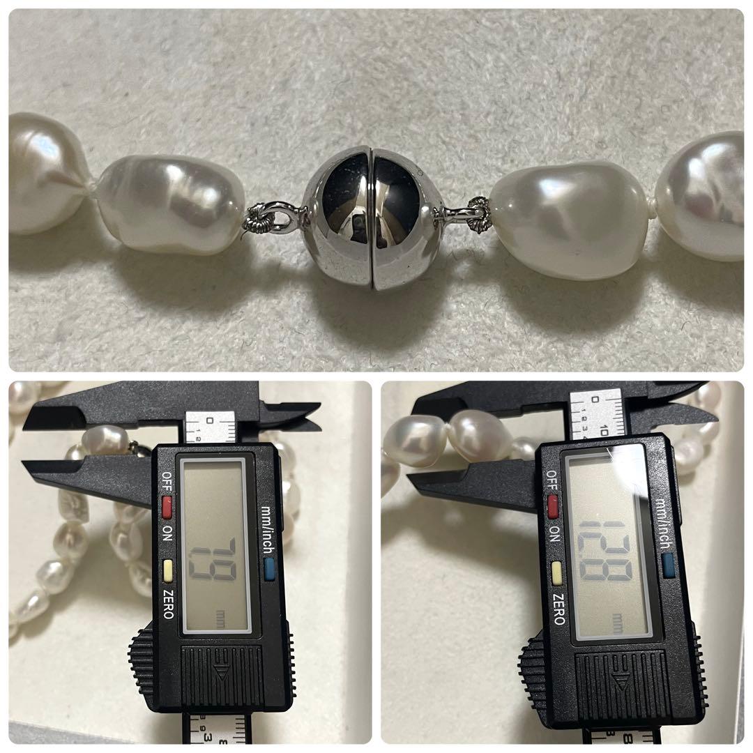 ノリコ【超大珠✨本真珠】 ネックレス 8.0-12.5 パール バロック