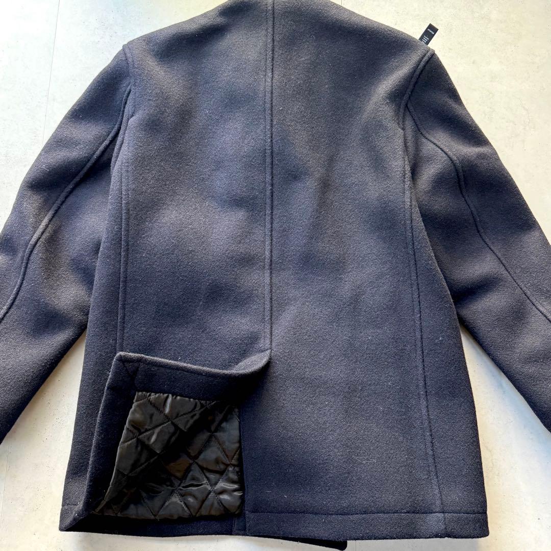 WTAPS Pコート ネイビー M相当 定番 ウール メルトン ダブル アウター