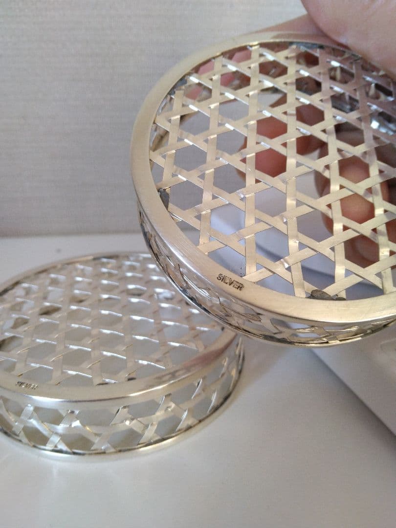 銀製　小皿　3枚