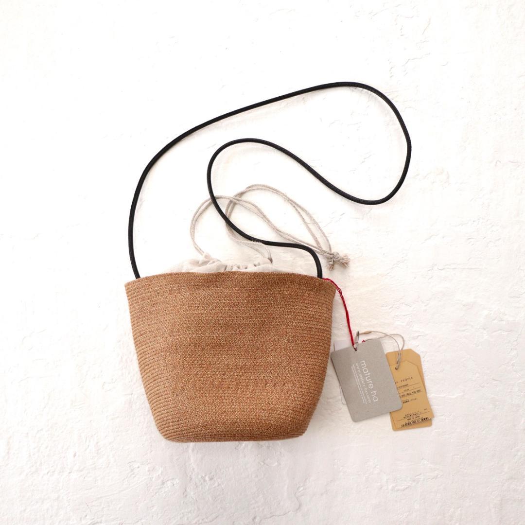 mature ha.｜マチュアーハ カゴバッグ PLAIN PEOPLE購入