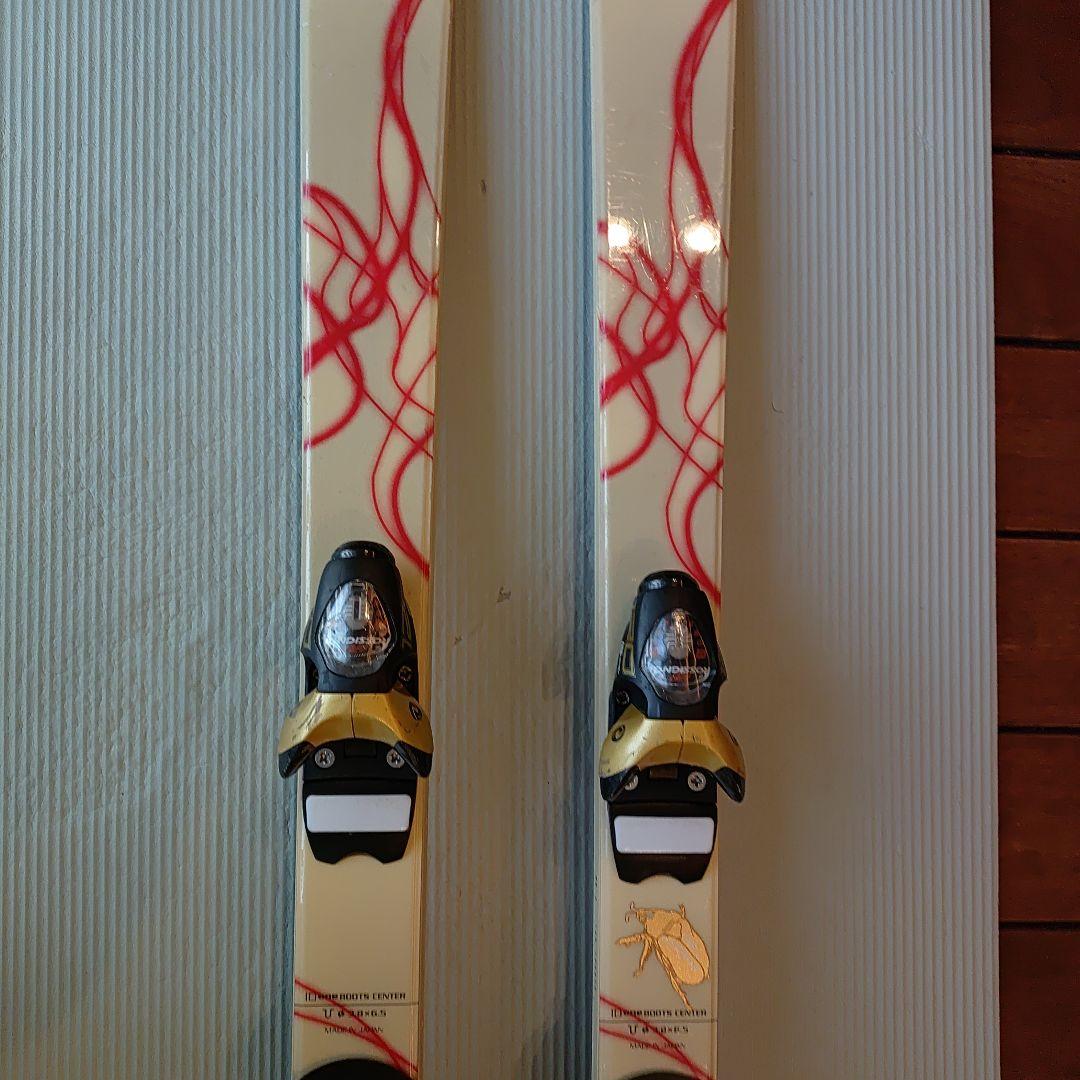 IDoneski MR J スキー 150cm ホワイトロシニョールビンディング