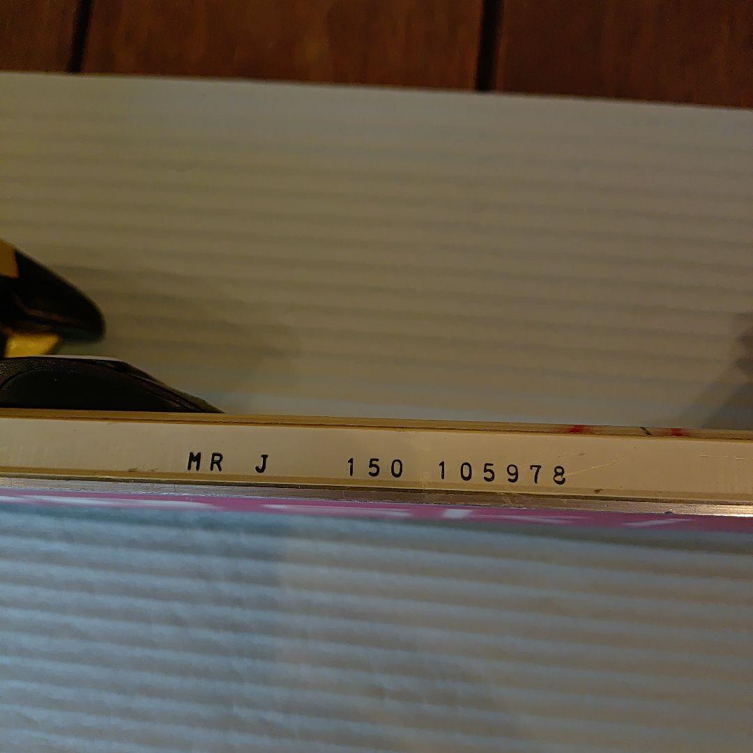 IDoneski MR J スキー 150cm ホワイトロシニョールビンディング