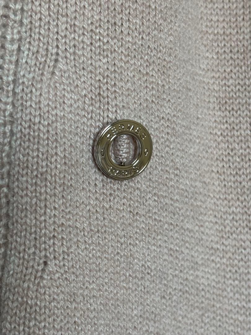 HERMES エルメス カシミアワンピース ガーメントあり