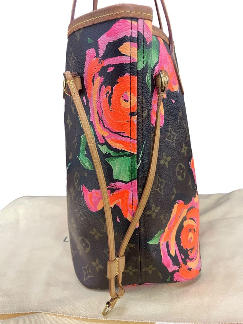 ヴィトン　モノグラム　ローズ　ネヴァーフル　M48613 トートバッグ