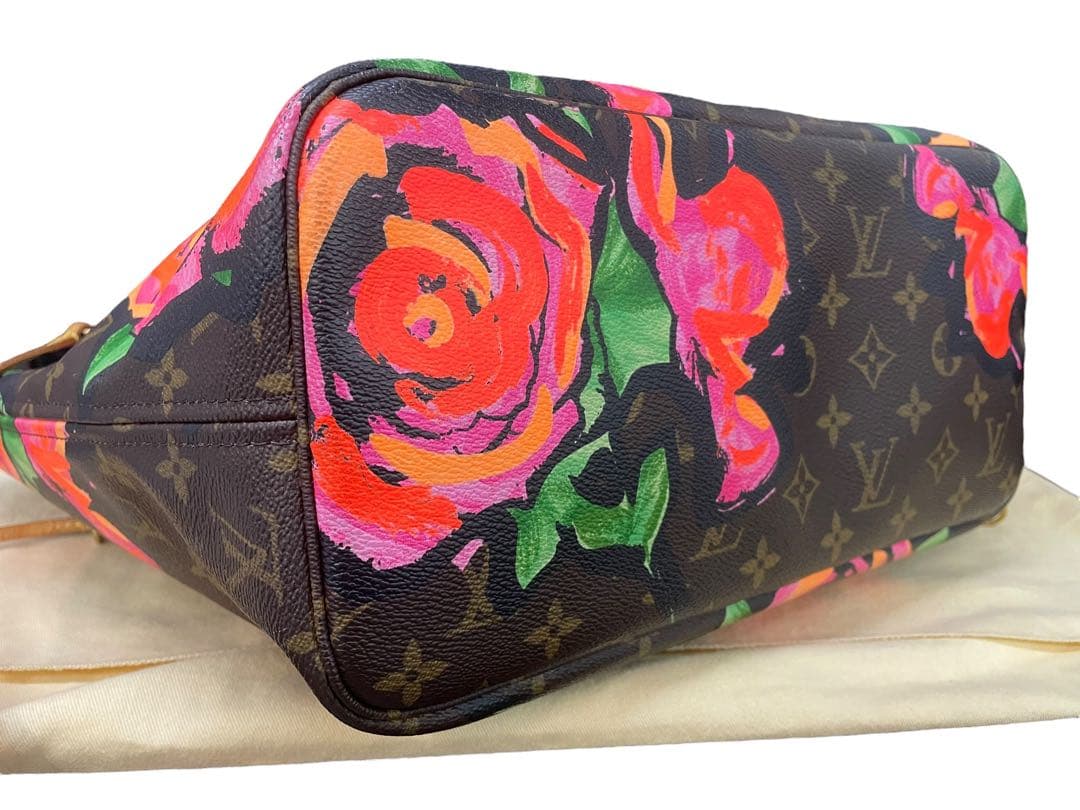ヴィトン　モノグラム　ローズ　ネヴァーフル　M48613 トートバッグ
