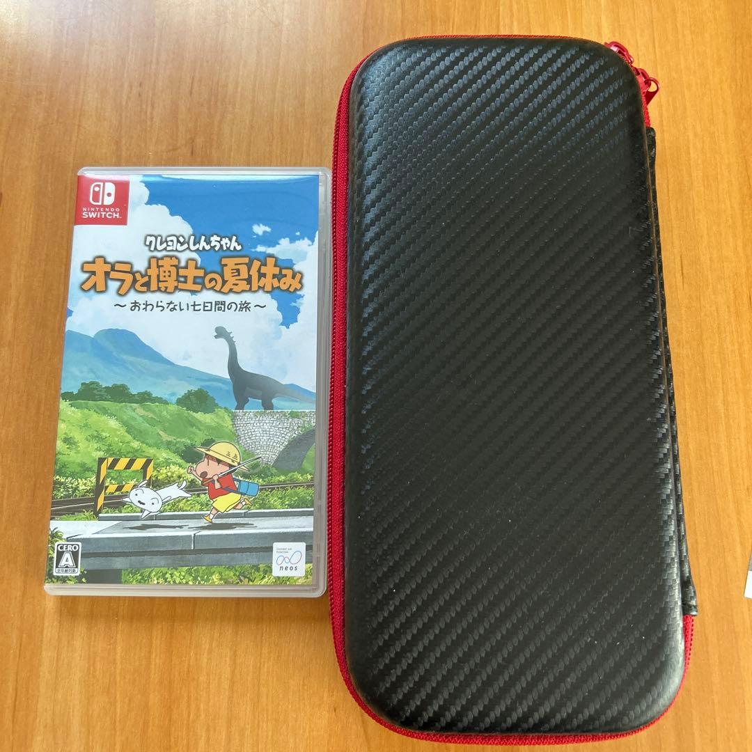 Nintendo Switch 本体 ネオンブルー/レッド + ケース/ゲーム