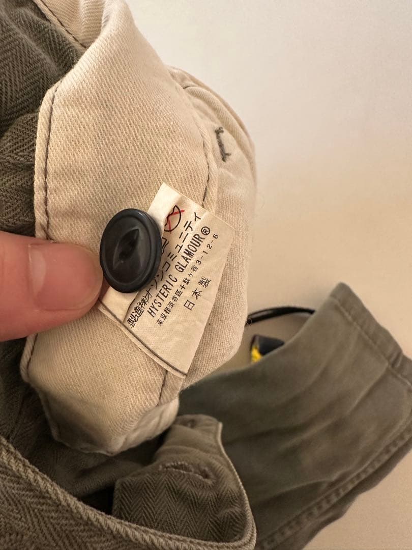 希少　古着Hysteric Glamour つなぎ　レディース