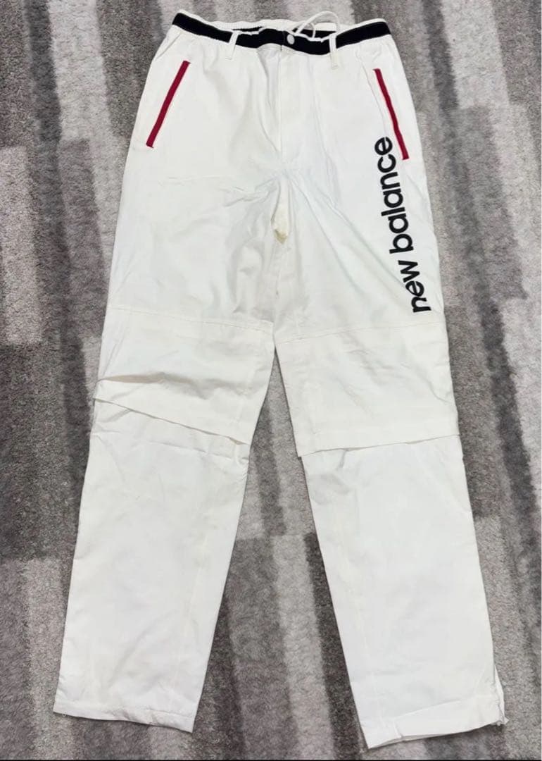ニューバランスゴルフ　ゴルフパンツ　レインウェア　レインパンツ　4 メンズ　白