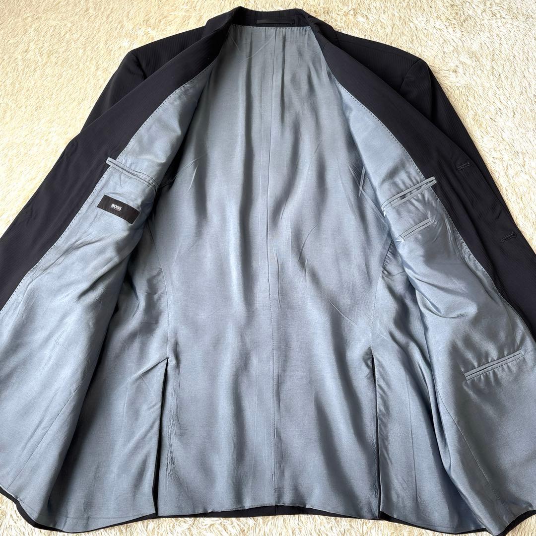 ☆大きいサイズ☆大谷翔平　Hugo BOSS スーツシャドーストライプ42R