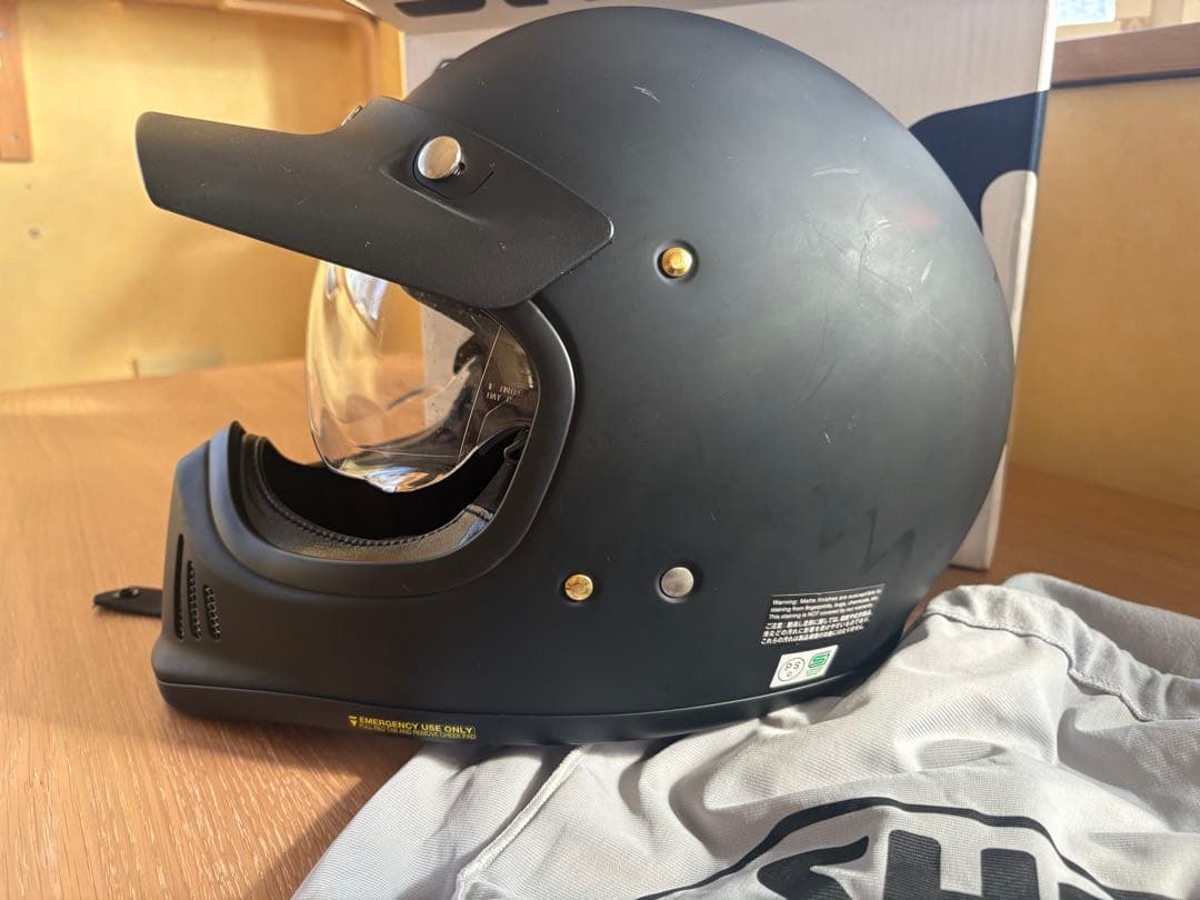 SHOEI EX-ZERO XLサイズ ヘルメット マットブラック フルフェイス