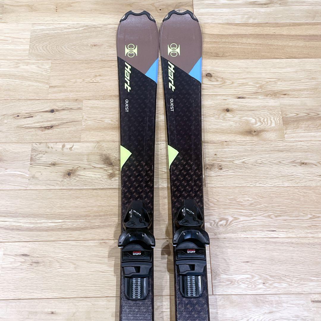 Hart QUEST スキー板 137cm GRIP WALKビンディング