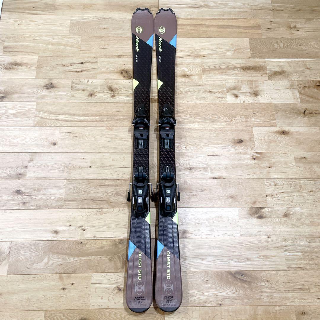 Hart QUEST スキー板 137cm GRIP WALKビンディング