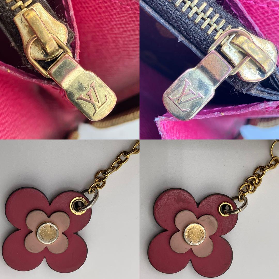 超人気✨美品✨ルイヴィトン クレマンス ジッピーウォレット フラワーチャーム