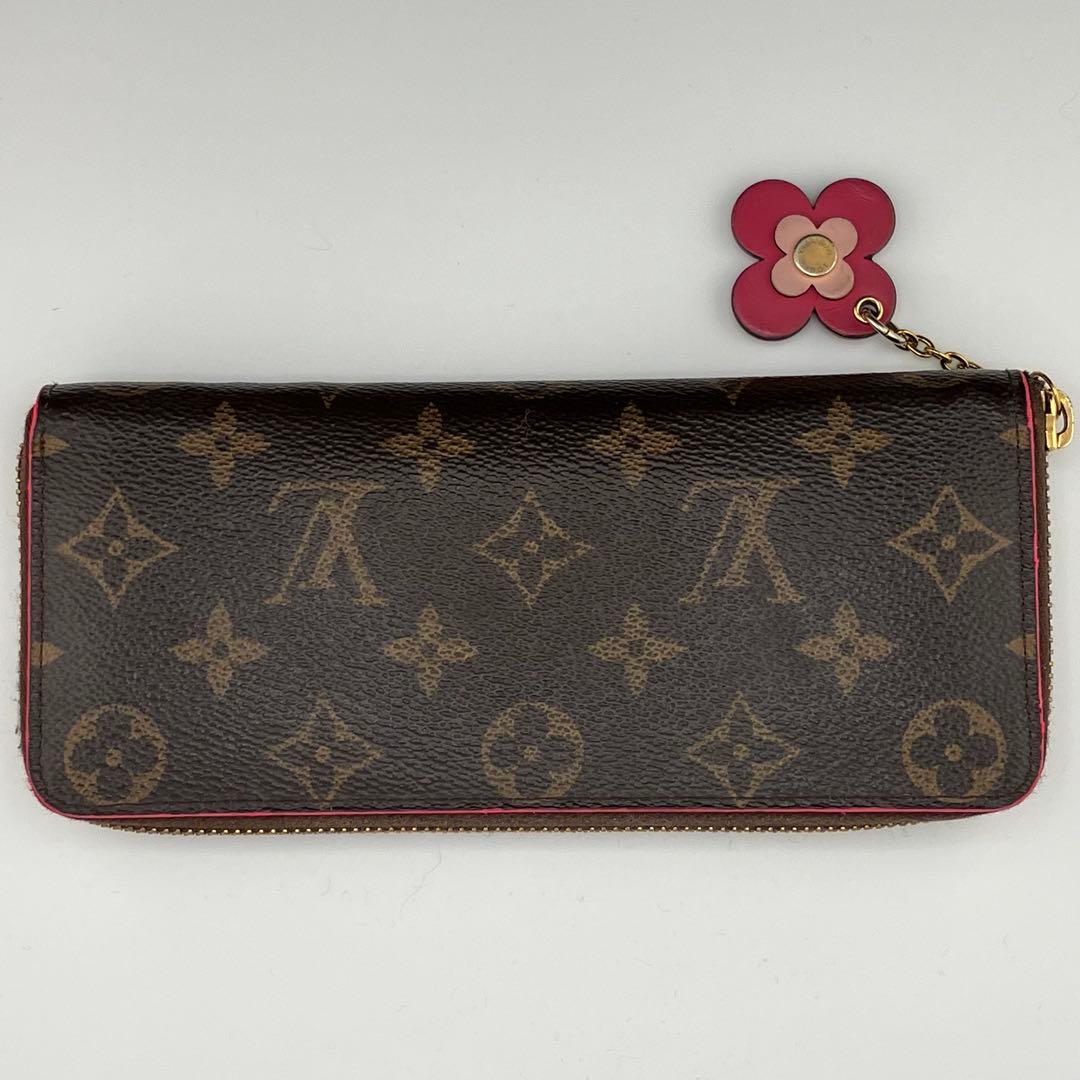超人気✨美品✨ルイヴィトン クレマンス ジッピーウォレット フラワーチャーム