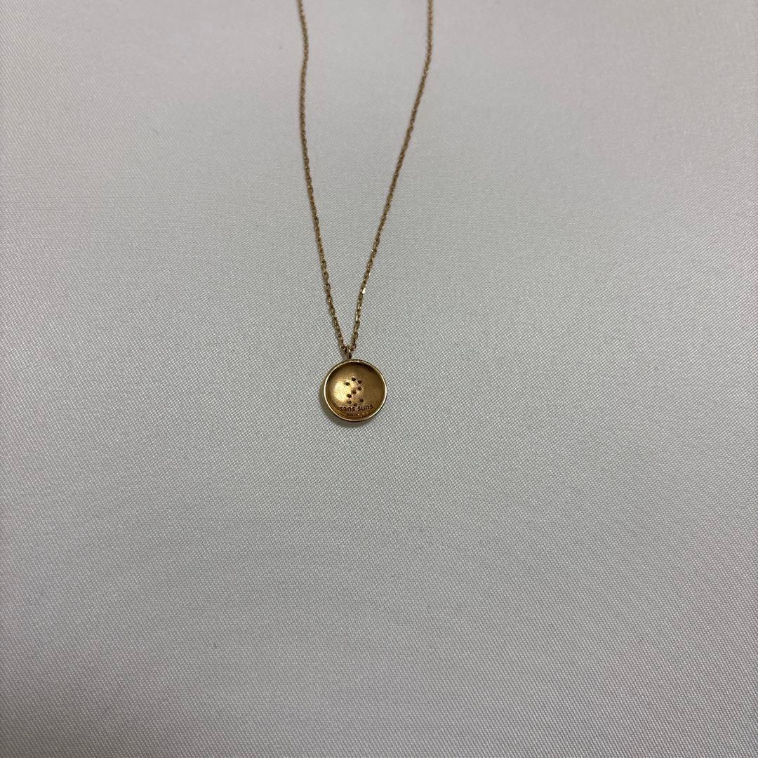 美品 ロンハーマン K10 ダイヤモンド イニシャル S ペンダント ネックレス