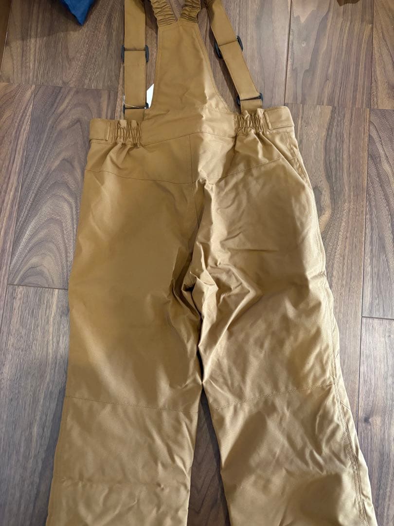 子ども用スキーウェア 130cm グレー/黒/ベージュ