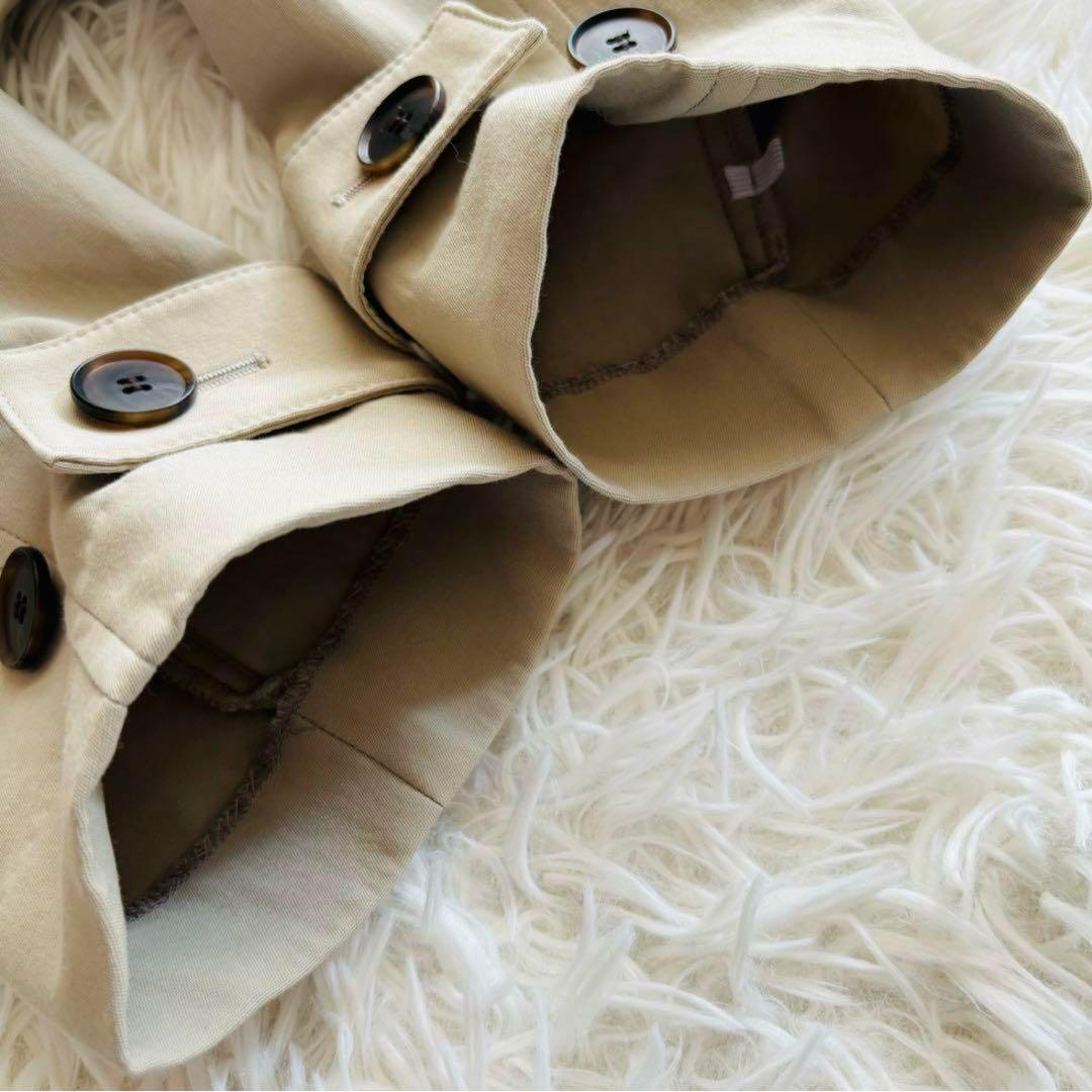 23区　23SS ライトトレンチコート　ロング丈　ボタンレス　ベルト付き　38