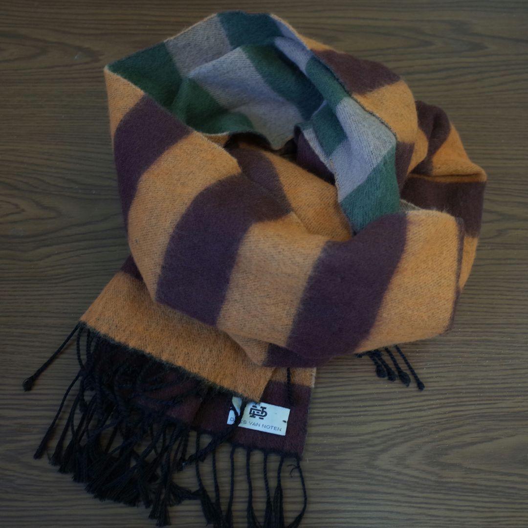 dries van noten 80s スクールマフラー