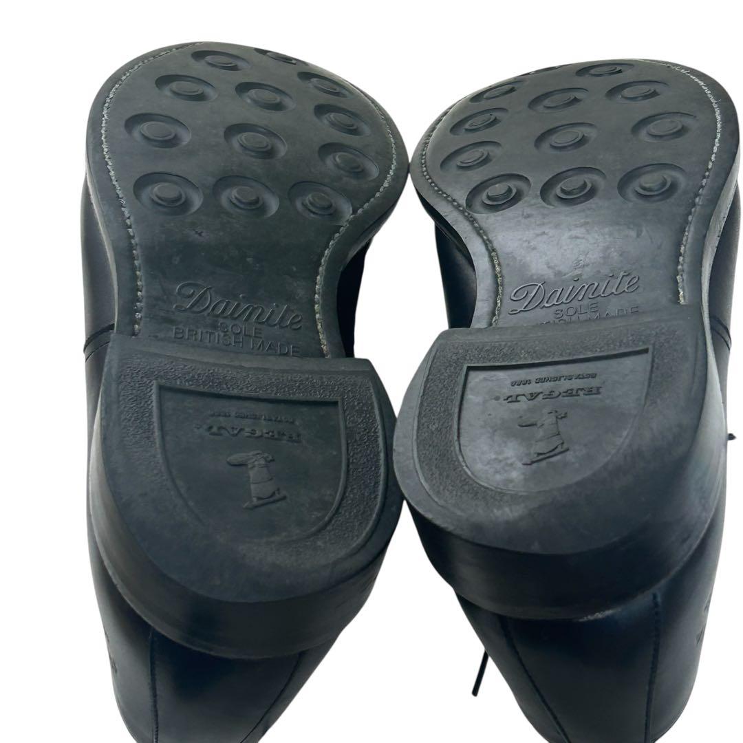 かず REGAL SHOE&CO Uチップシューズ　ブラック26.5