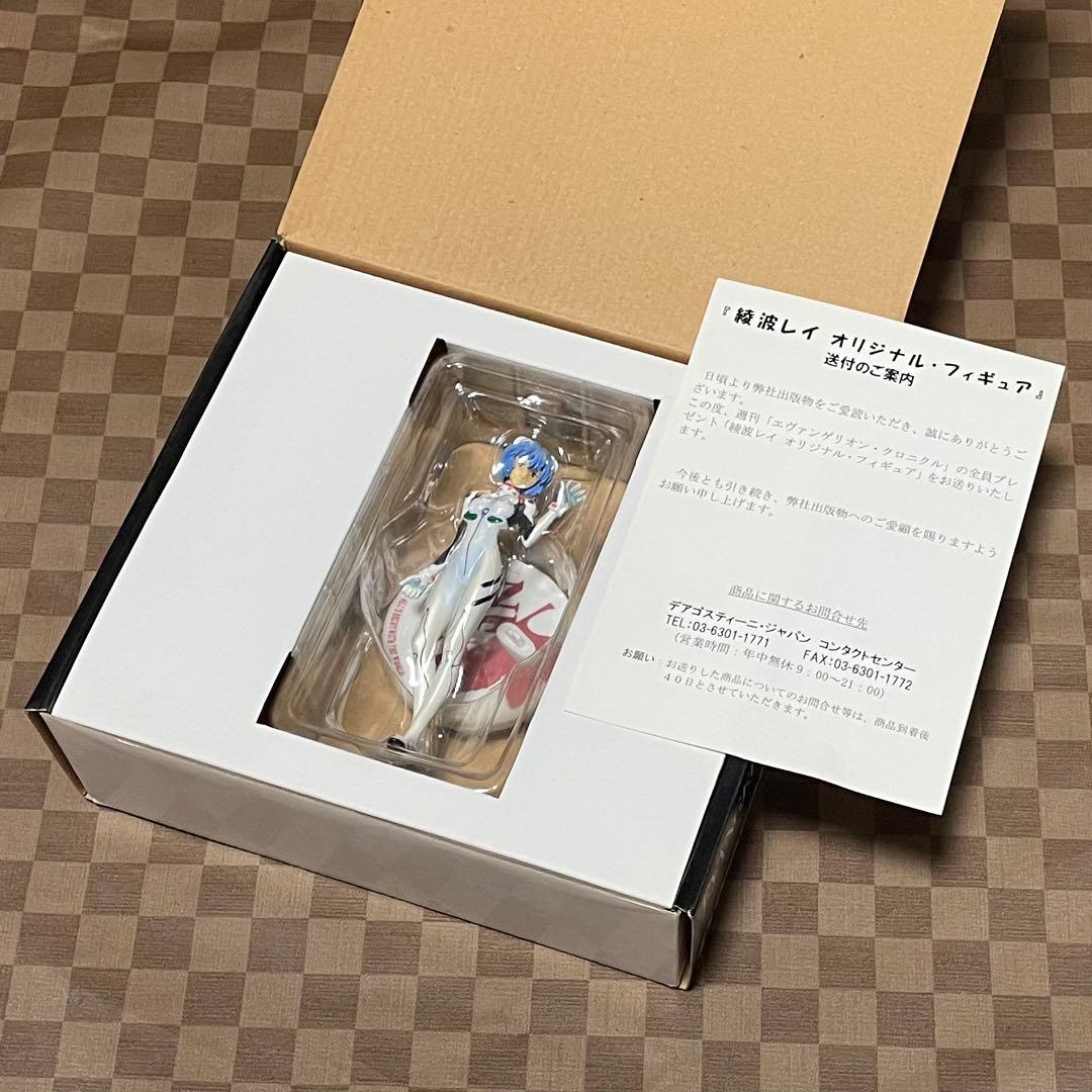 エヴァ CHRONICLE 全巻 綾波レイフィギュア DVD カード