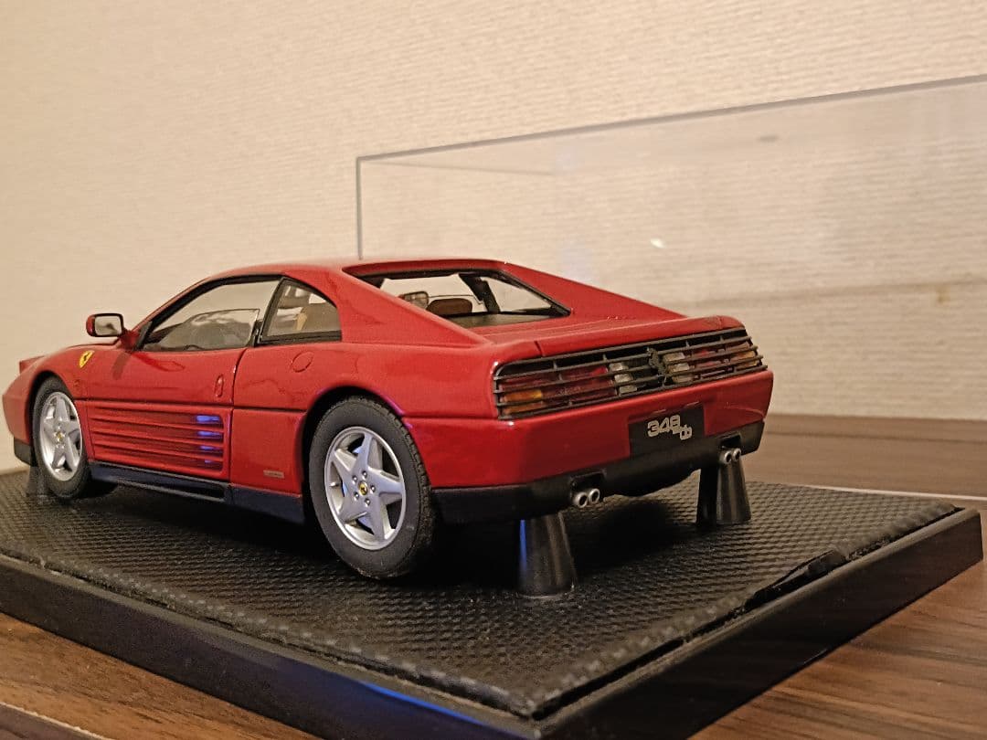 合*3様 hotwheels ELITE Ferrari 348tb 赤 1/1